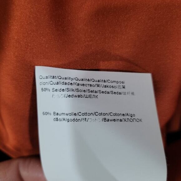 Boss Orange by Hugo Boss Orange Silk Dress - Size 2 - Picture 7 of 10